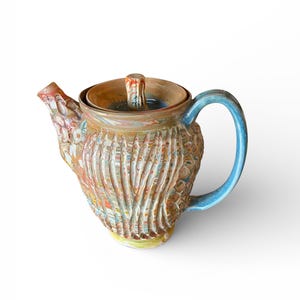Handgjord 940 ml Neriage-tekanna med teinfuser