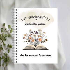 CAHIER NOTES  ENSEIGNANTS , livret de notes, cahier reliure double