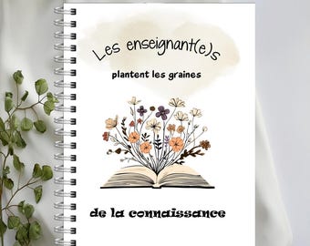 TEACHER'S NOTEBOOK, notebook, double-bound notebook