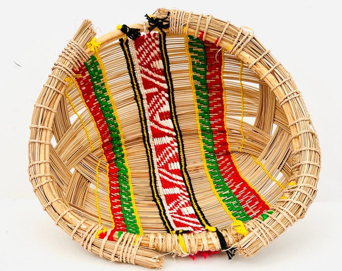 Mehinako People from Brazil – Traditional Fishing Basket