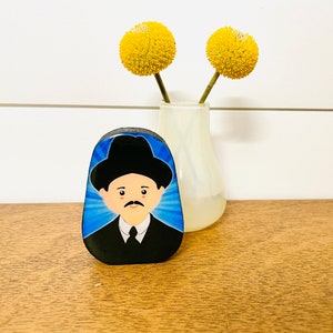 Jose Gregorio Hernandez  Handmade, Unique piece Small Size in resin and wood  by Venezuelan artist. 4 x 3 inches aprox