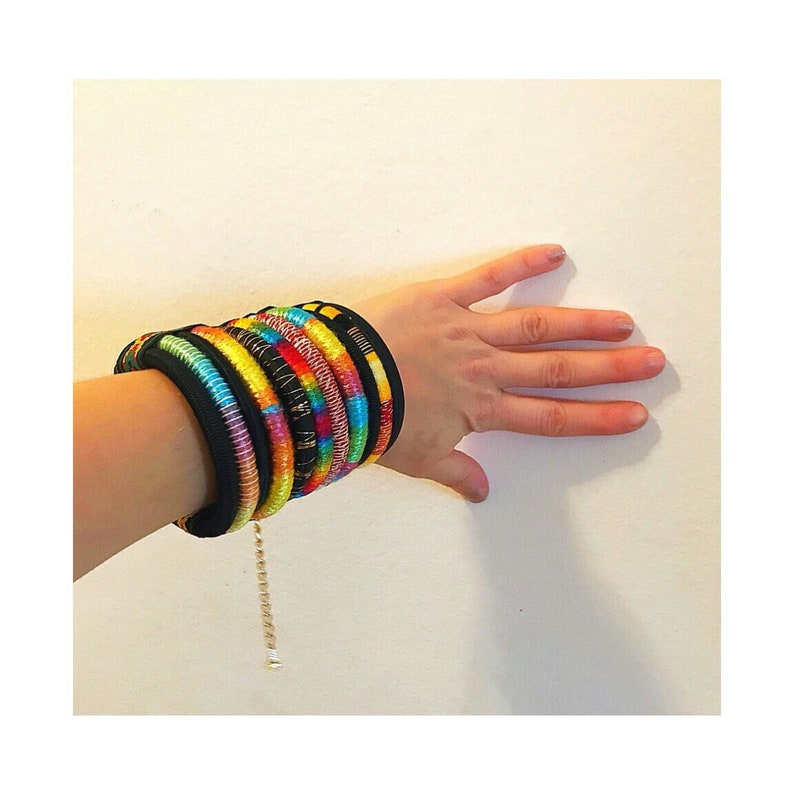 Cuff bracelet, African bracelet, ethnic bracelet, bohemian bracelet, hippie bracelet, boho bracelet, nomad bracelet, statement bracelet Gift image 3