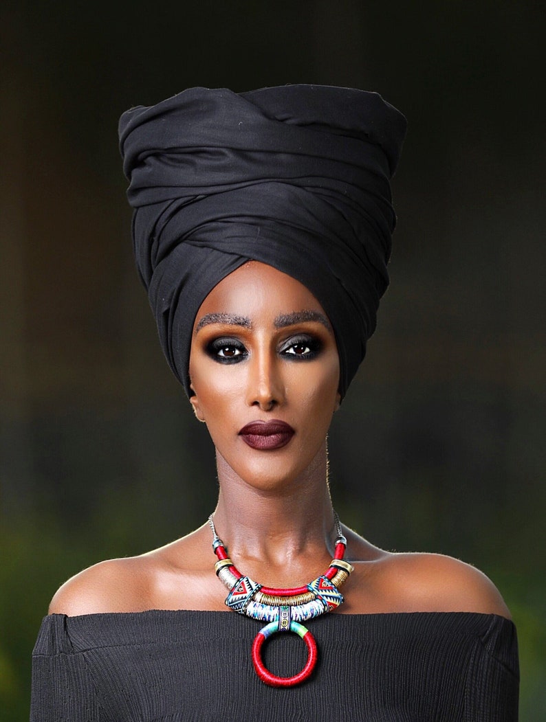 Nommo ethnic necklace rope necklace ethnic jewelry Etsy