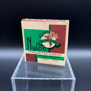 Vintage Typewriter Ribbon - Klean Write - Box with Contents