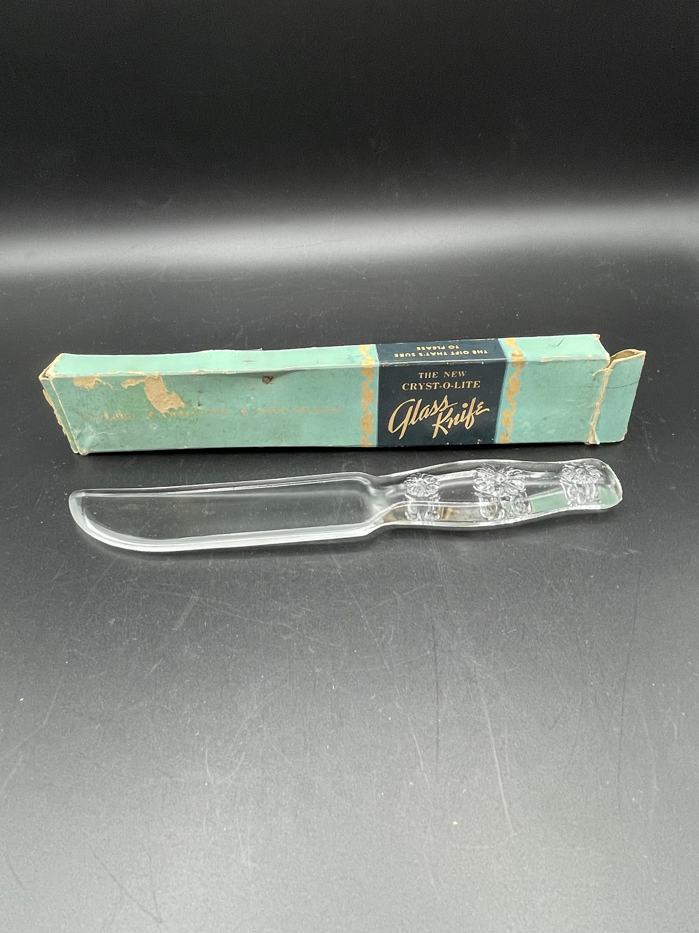 Vintage Glass Knife