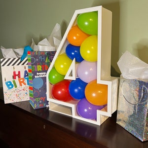 3D Mosaic Numbers for Birthday or Anniversary Celebrations