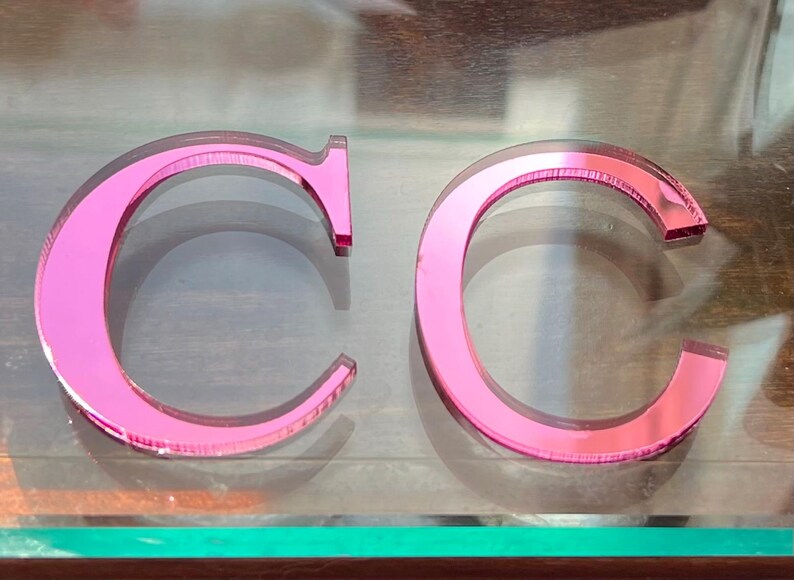 Optional Lettering Acrylic Serif and Sans Serif Letters Numbers and Symbols With Optional ...