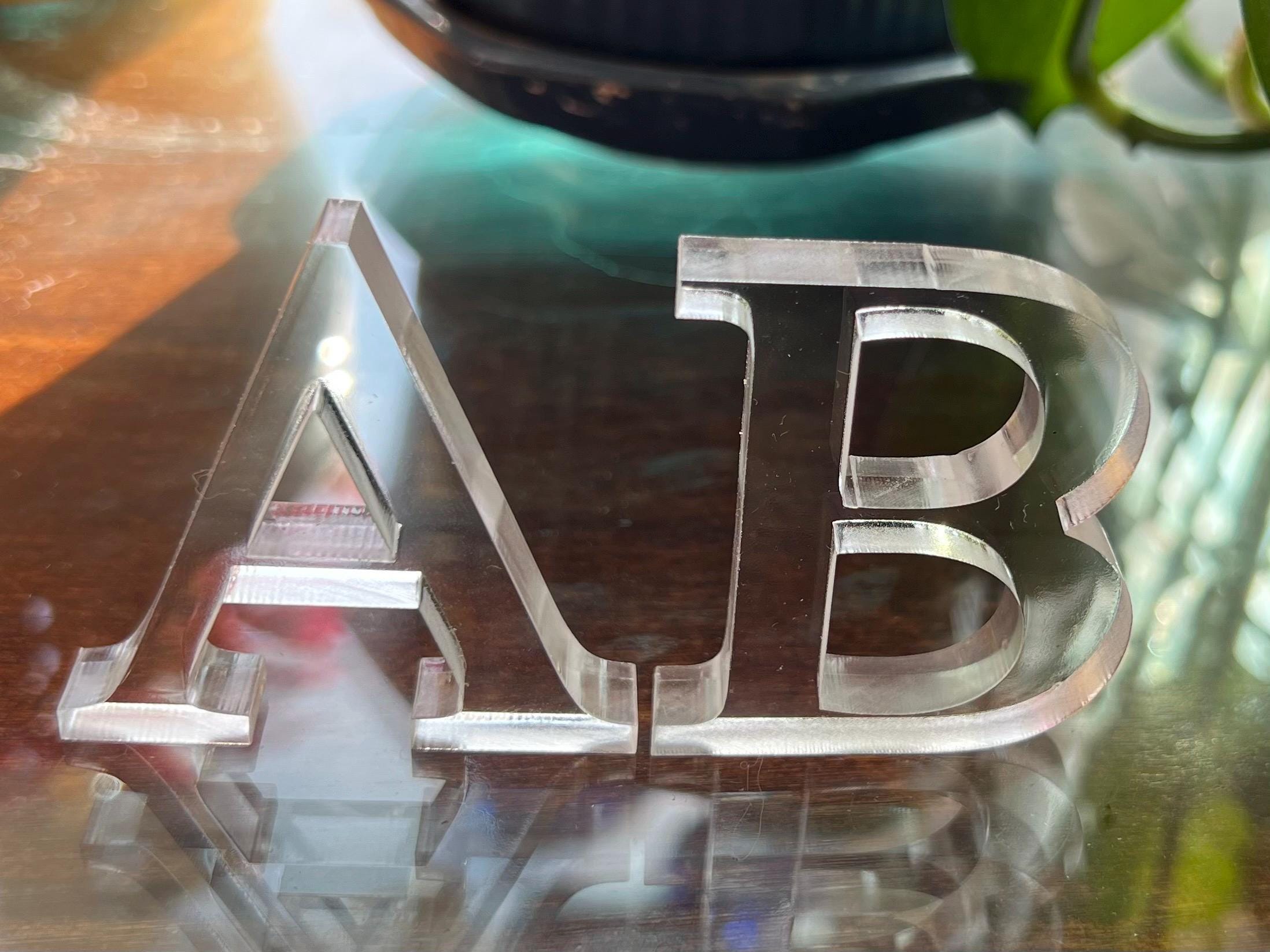 Optional Lettering Acrylic Serif and Sans Serif Letters Numbers and Symbols With Optional ...