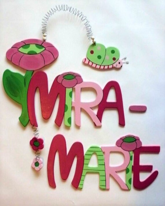 Lettering Name Plate For Double Names Etsy