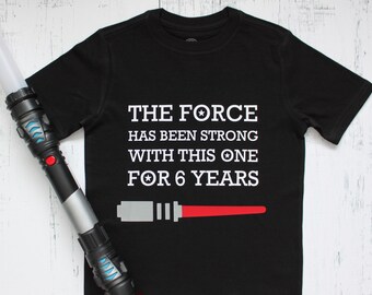 Star Wars Birthday Shirt