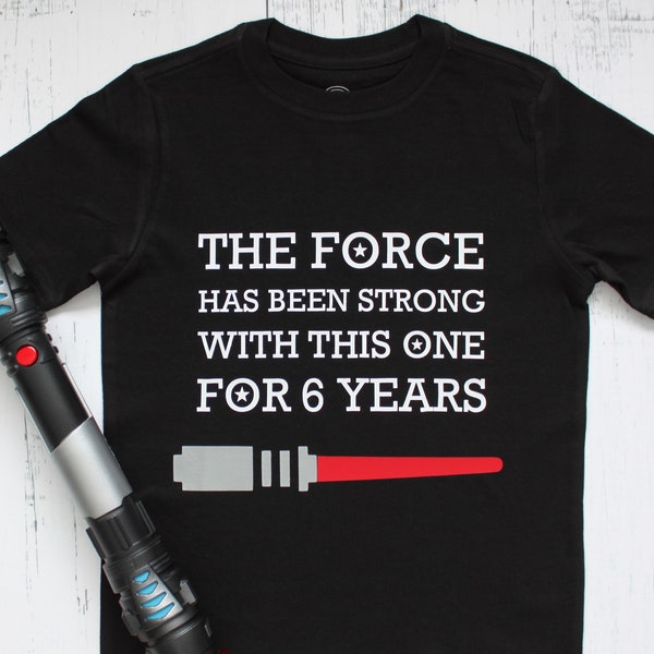 Star Wars Birthday Shirt