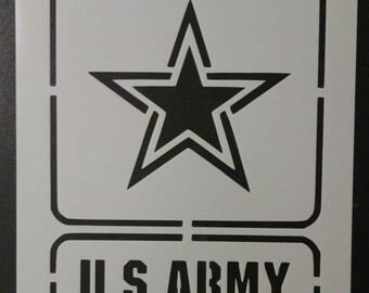 United States Army Custom Stencil FAST FREE SHIPPING | Etsy