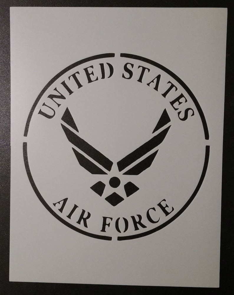 United States Air Force Custom Stencil FAST FREE SHIPPING Etsy united-states-air-force-custom-stencil-fast-free-shipping-etsy
