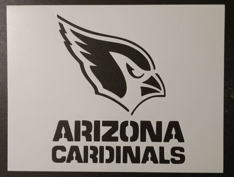 Arizona Cardinals Custom Stencil FAST FREE SHIPPING Etsy arizona-cardinals-custom-stencil-fast-free-shipping-etsy