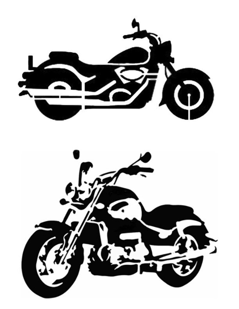 motorcycle motorcycles bike bikes custom stencil fast free