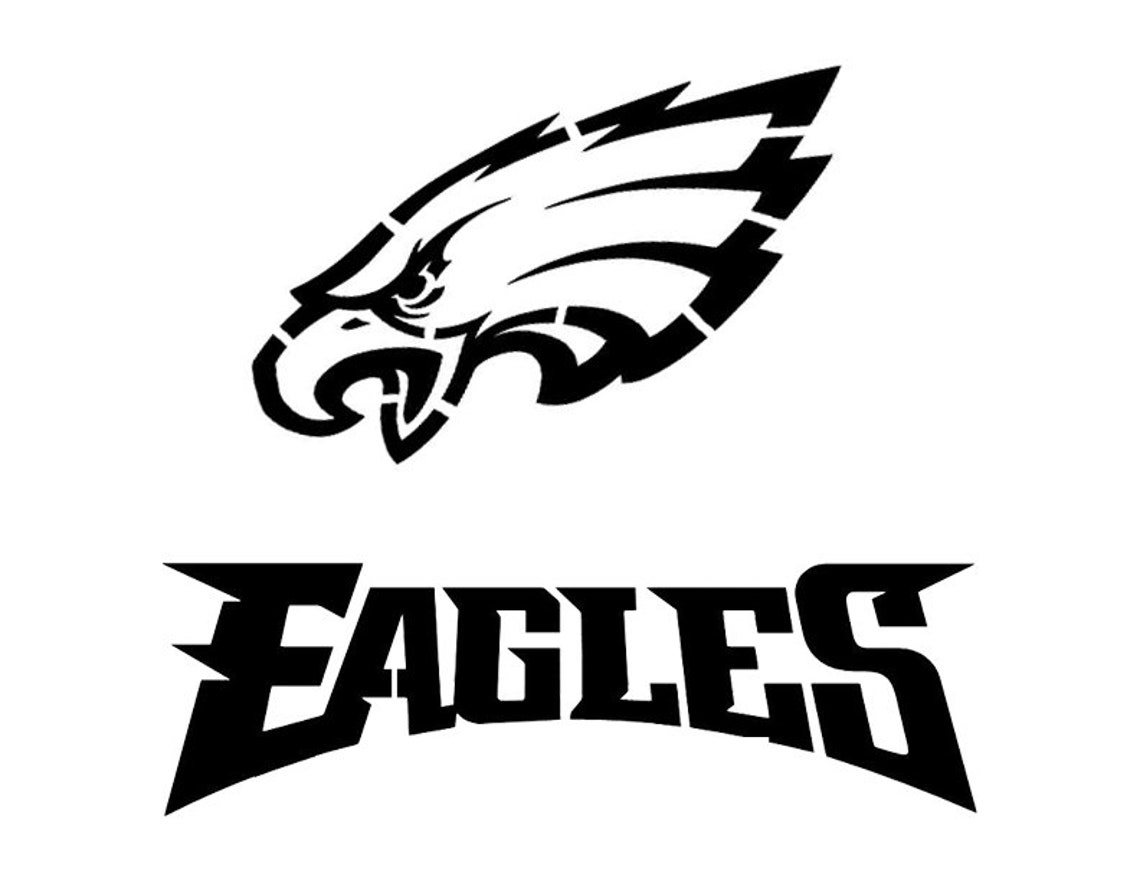 Philadelphia Eagles Football Custom Stencil FAST FREE SHIPPING Etsy Philadelphia Eagles Football Custom Stencil FAST FREE SHIPPING Etsy