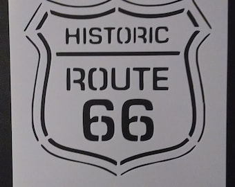 Vinyl Sticker Decal or Stencil Custom Made to Order Route 66 Highway 680