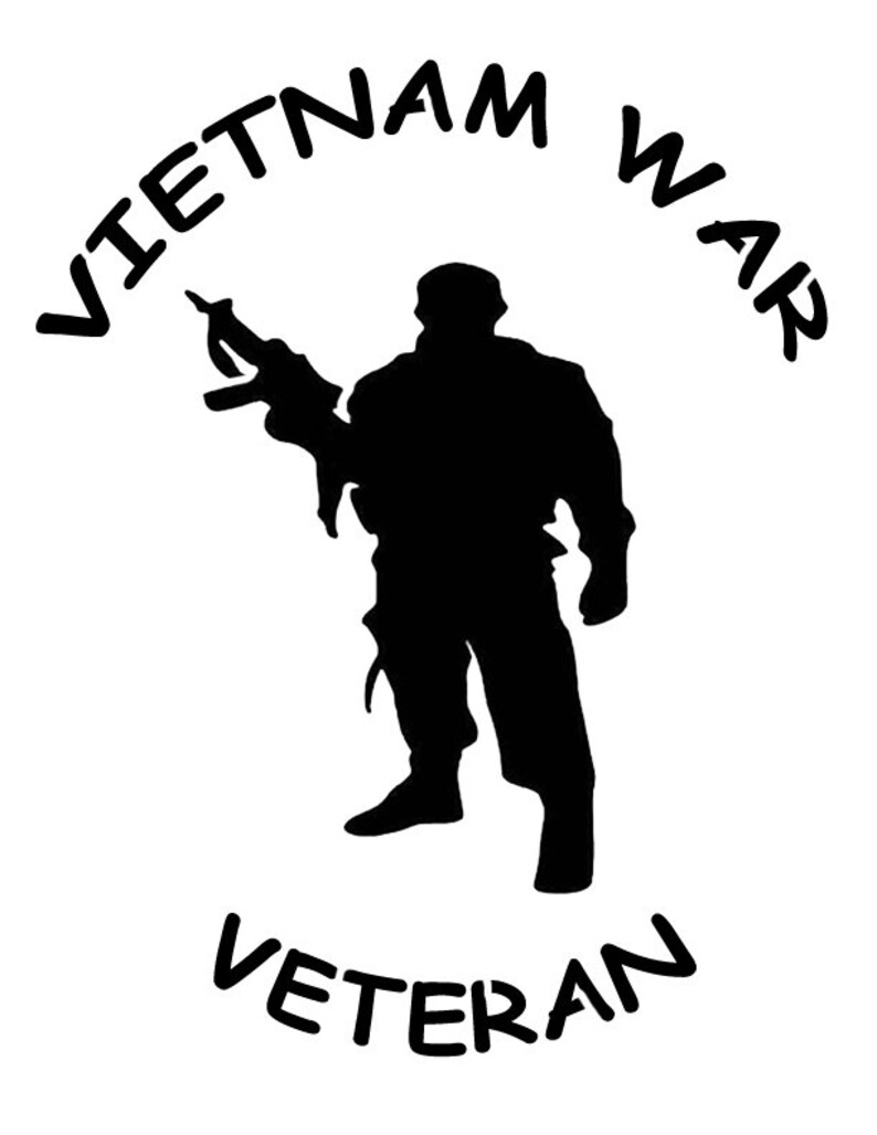 Vietnam War Veteran Vet Custom Stencil FAST FREE SHIPPING | Etsy