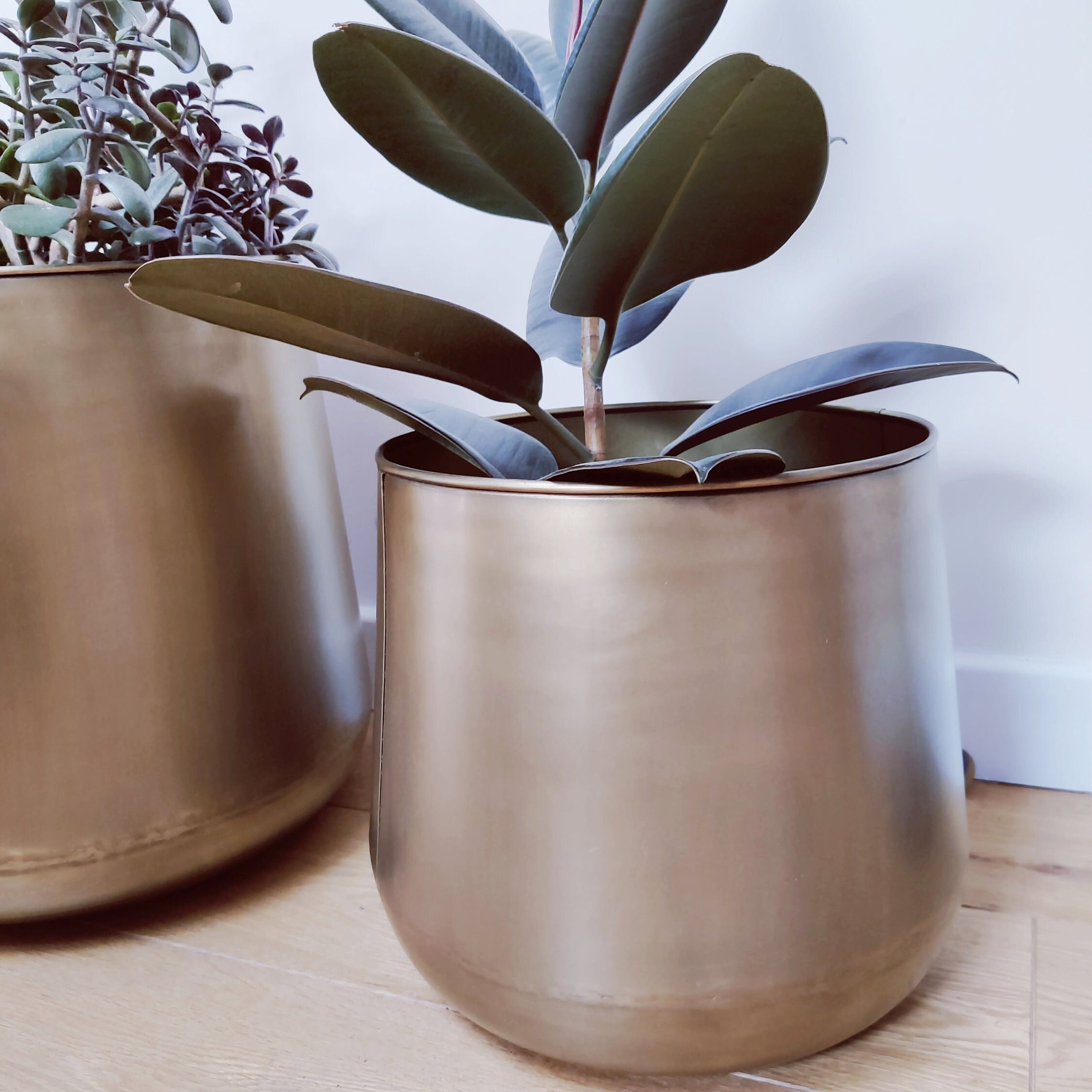 Supersize Large Metal Plant Pot 30x38cm or 40x48cm / Large Etsy UK