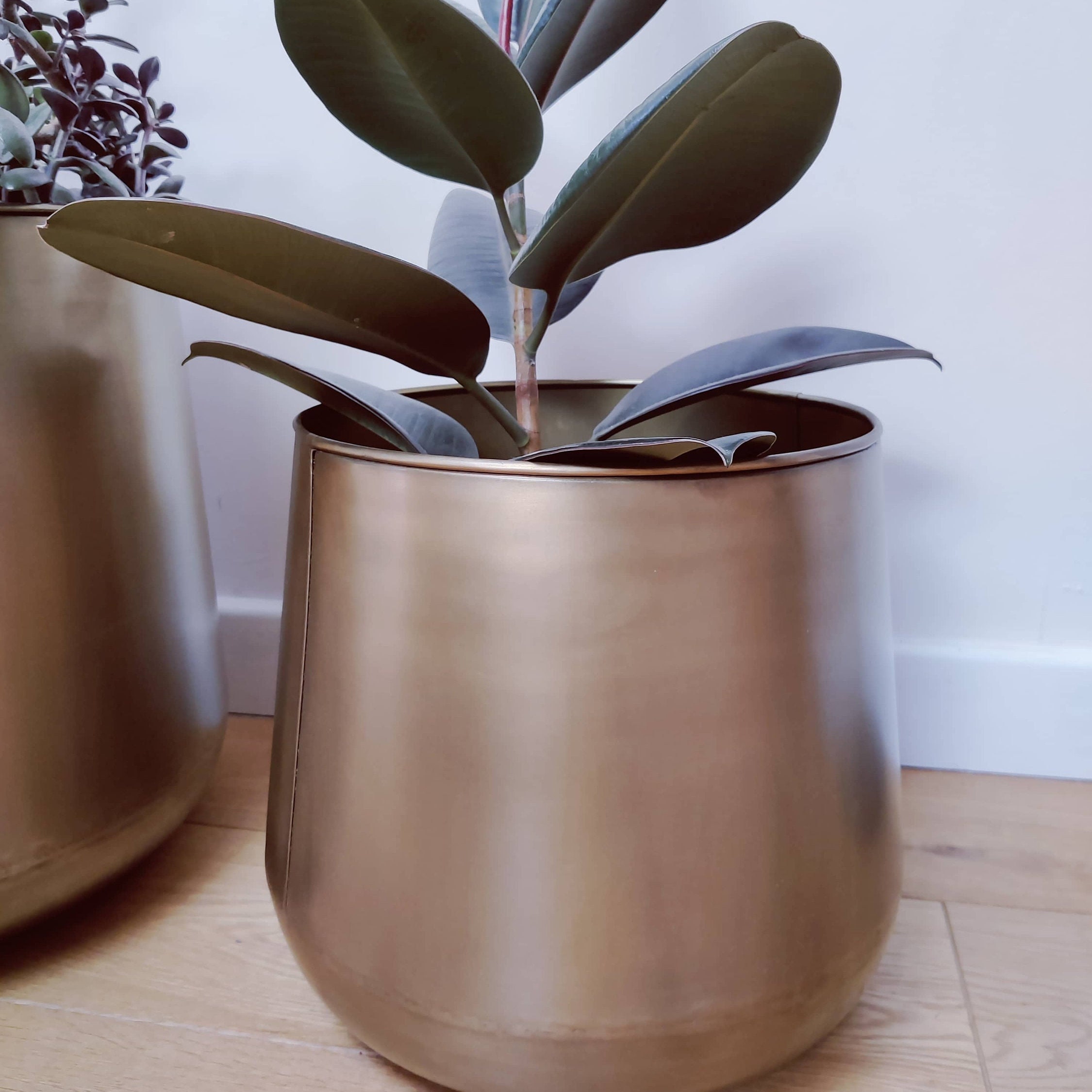 Supersize Large Metal Plant Pot 30x38cm or 40x48cm / Large Etsy UK