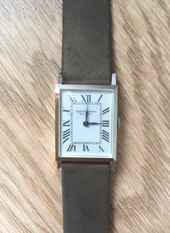 jules jurgensen watch 17 jewels