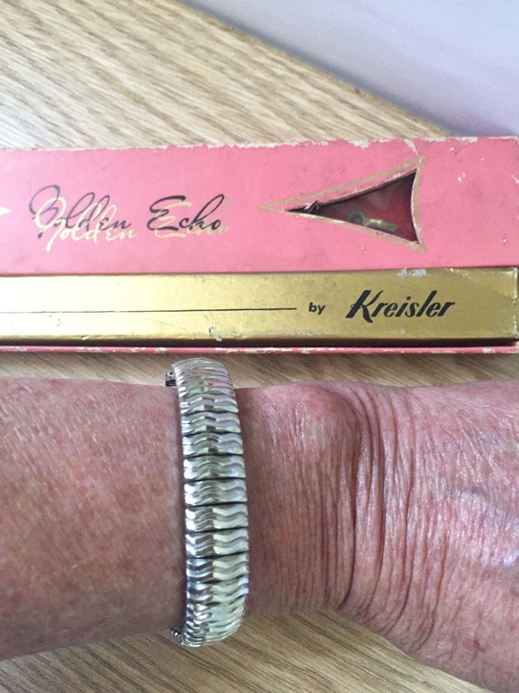 Vintage Kreisler Expandable Watch Strap 1 20 10K GF Stainless USA New Old Stock 1960 s 12mm Lug 5 Inch Stretch to 8 Etsy