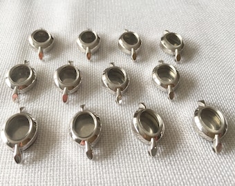 Vintage Elgin Watch Cases (Lot of 12): 1950s RGP/Steel Steampunk Supplies