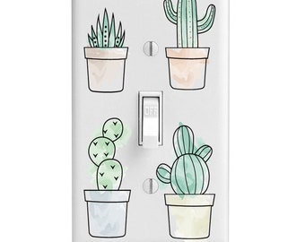 Cactus Bathroom Decor Etsy