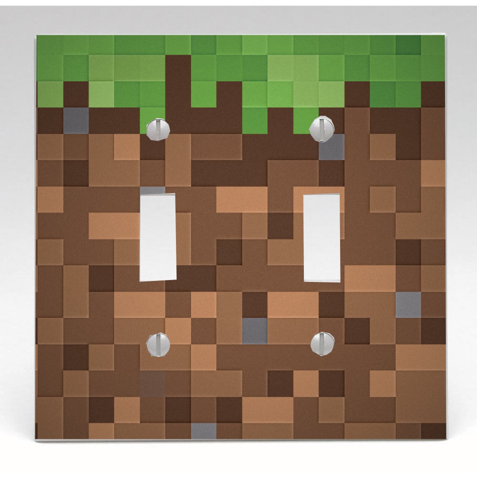 Pixel Blocks Video Game Light Switch Cover Home Decor Etsy