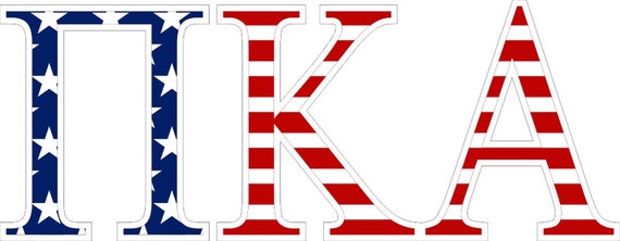 pi kappa alpha greek letters