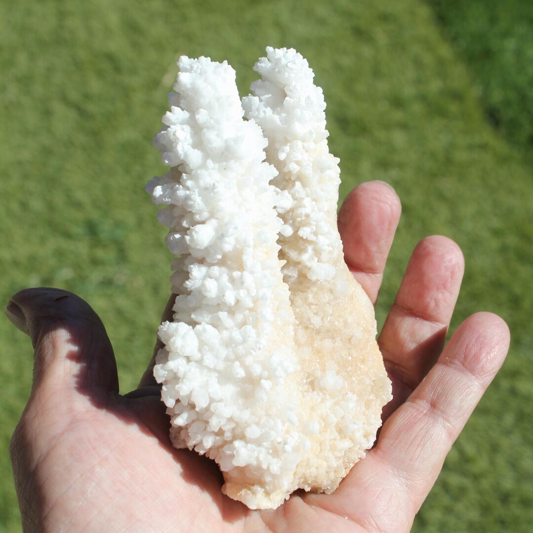 Stalite Rocks Double CAVE CALCITE STALAGMITE Stalactite Crystal Stone Specimen ...