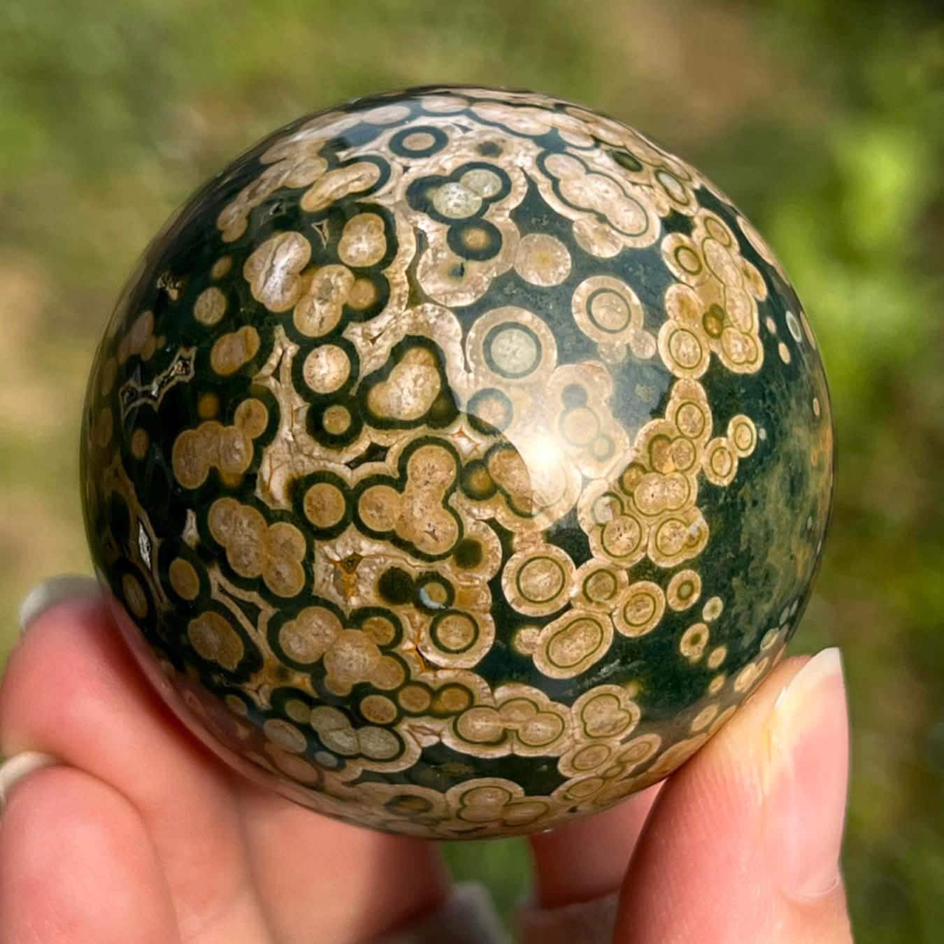 Ocean Jasper Sphere - Etsy