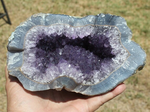Amethyst agate geode discount