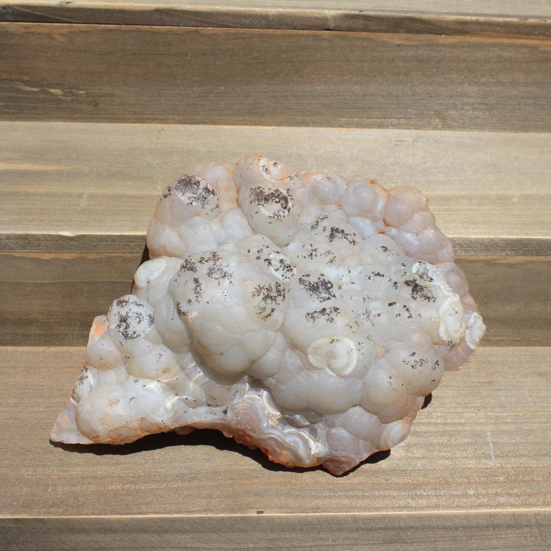 Big BOTRYOIDAL BUBBLE AGATE W/ Dendrites * Specimen Pseudomorph Stone ...