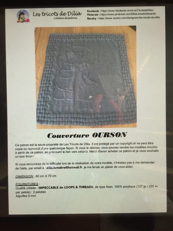 Patron Tricot Pdf Couverture Ourson En Relief Pour Bebe Etsy Patron Tricot Pdf Couverture Ourson En Relief Pour Bebe Etsy