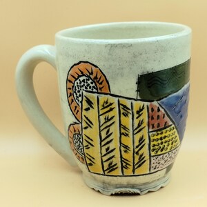 Handgemaakte mok geïnspireerd op het zuidwesten