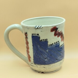 Handgemaakte mok geïnspireerd op het zuidwesten