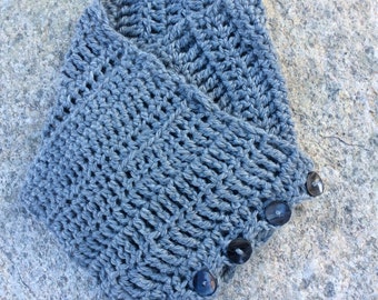 Crocheted Sampler Cowl Pattern PDF Download