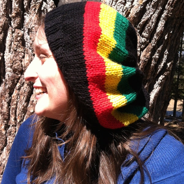 Dreadlocks Hat Knitting Pattern PDF Download