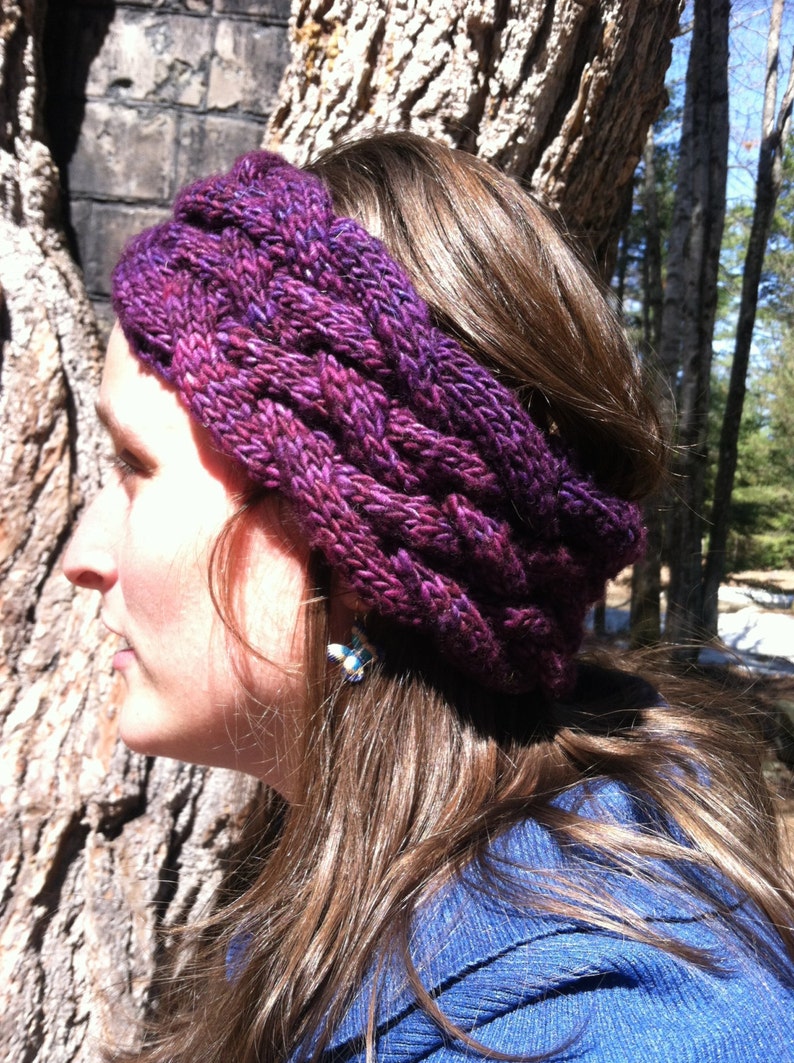 Friendship Headband Knitting Pattern PDF Download image 1