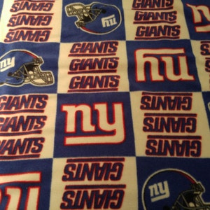 Giants fleece blanket