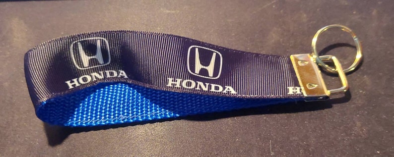 Honda keychain Blue