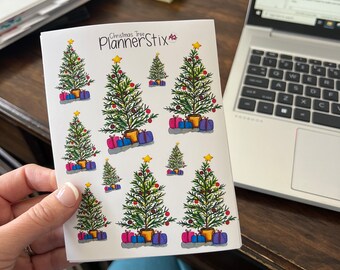 Christmas Tree Planner Stix Sheet