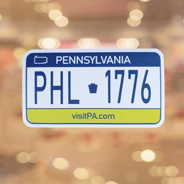 Pa License Plate Svg Etsy