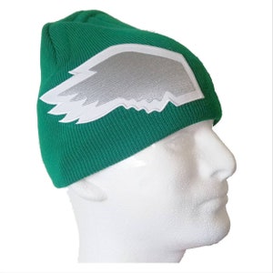 Philadelphia Eagles New Era Knit Trapper Hat - Midnight Green