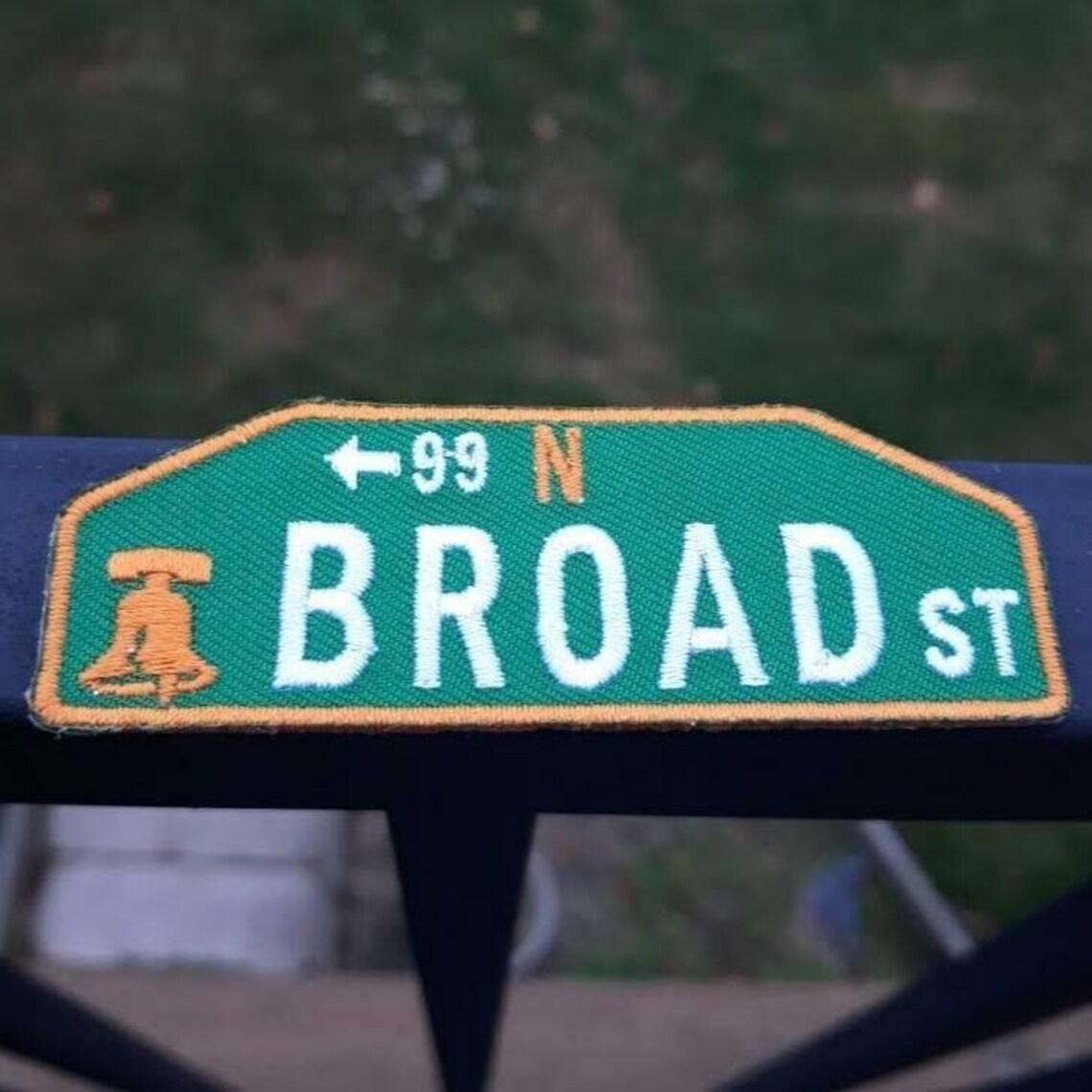 Broad Street Downtown Philadelphia Street Sign 3inch Ironon Etsy