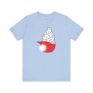 Philadelphia | Phils Baseball ADULT Ice Cream Helmet Red Vanilla Hagelslag Jimmies Heren Dames Unisex T-shirt S-3XL