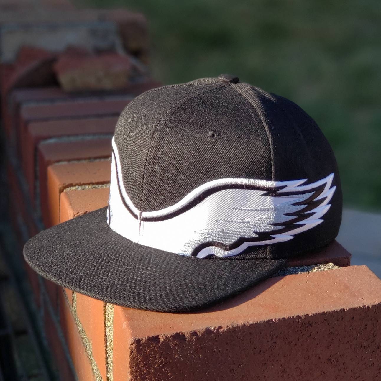Wings Like Eagles Trucker Snapback Hat