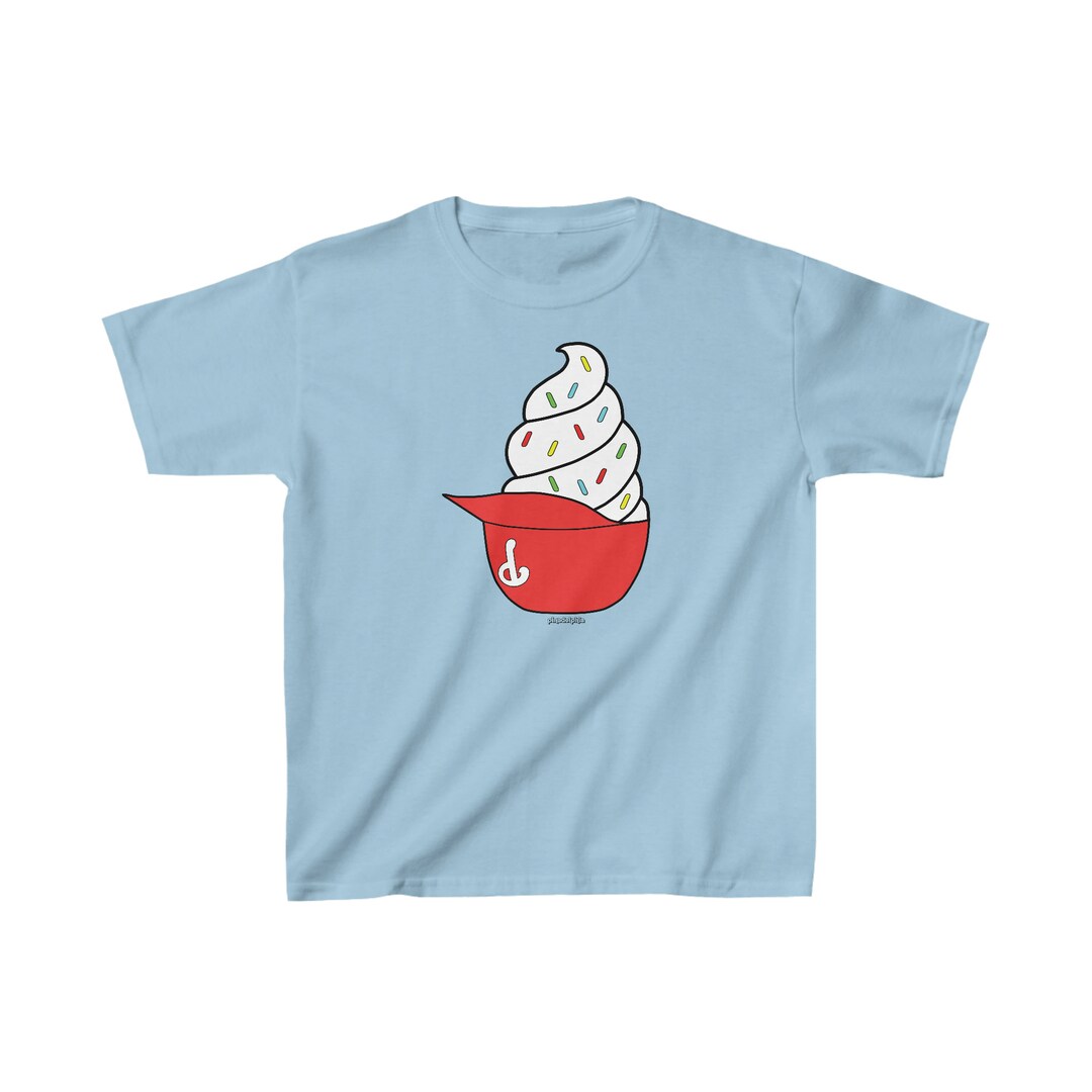 Philadelphia Phillies Ice Cream Helmet Kids Tshirt SXL Etsy