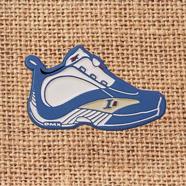 Allen AI Iverson Reebok The Answer IV Enamel Lapel Pin